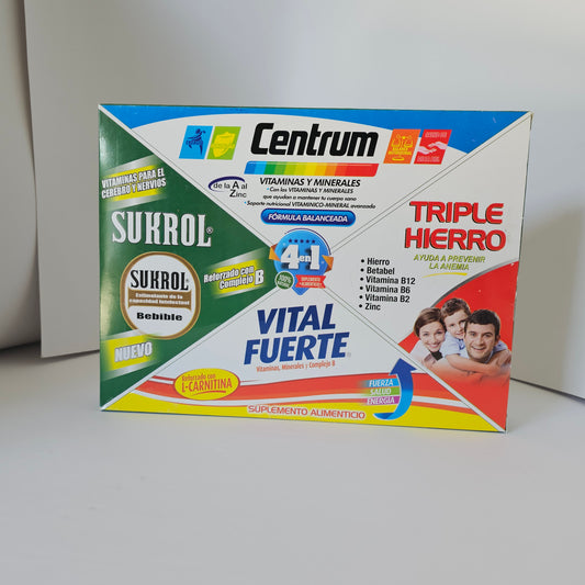 Vitamina 4 en 1 - Combinación 1